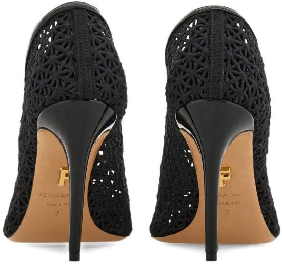 26SS 살바토레 페라가모 힐/펌프스 01L405790215001 BLACK - SALVATORE FERRAGAMO