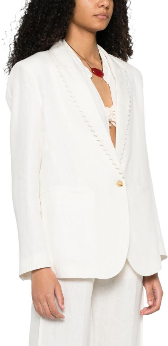 26SS 포르테포르테 수트 자켓 14825BISMYJACKETCRYSTAL WHITE - FORTE FORTE