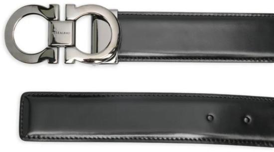 26SS 살바토레 페라가모 가죽 벨트 679535644557001 BLACK - SALVATORE FERRAGAMO
