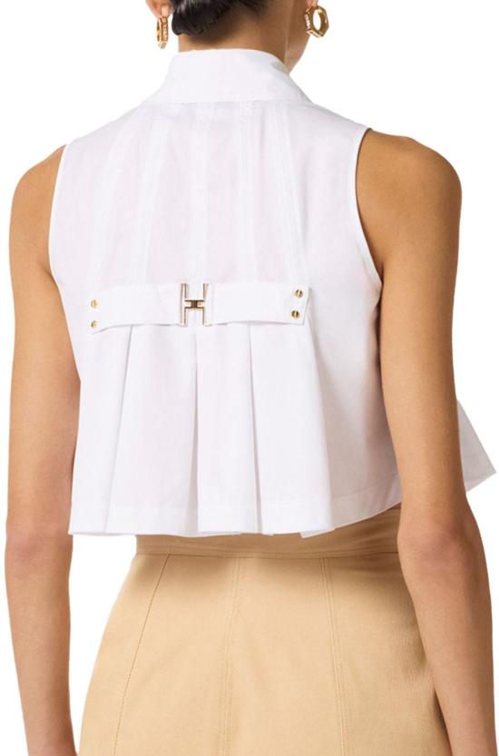 26SS 엘리자베타프랜치 셔츠 8053686839695 WHITE - ELISABETTA FRANCHI