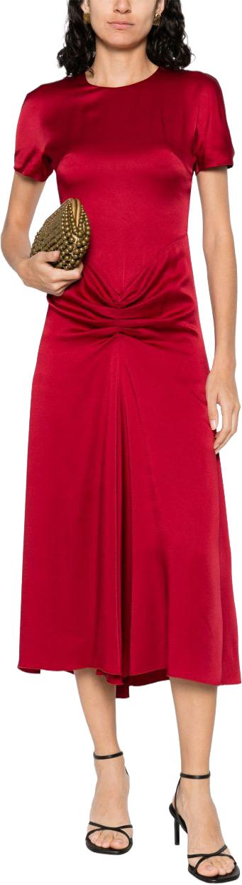 25FW 빅토리아 베컴 미디 원피스 1325WDR006571BROSE RED - VICTORIA BECKHAM