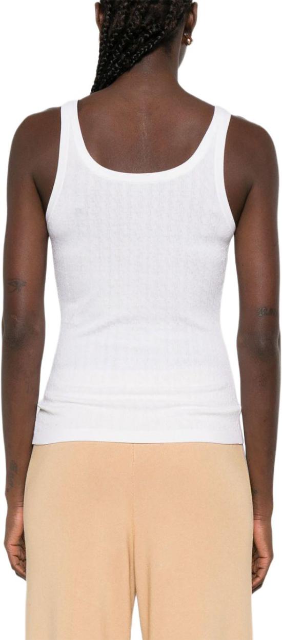 25FW 엘리자베타프랜치 민소매 티셔츠 TK58S56E2360 WHITE - ELISABETTA FRANCHI