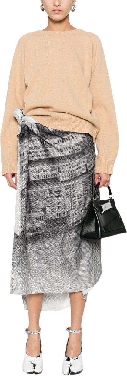 25FW 마르지엘라 V백 울 스웨터 S29HN0015M13179220M BEIGE - MAISON MARGIELA