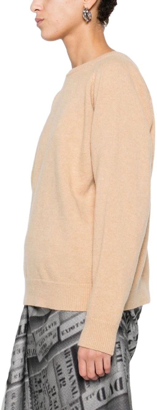 25FW 마르지엘라 V백 울 스웨터 S29HN0015M13179220M BEIGE - MAISON MARGIELA