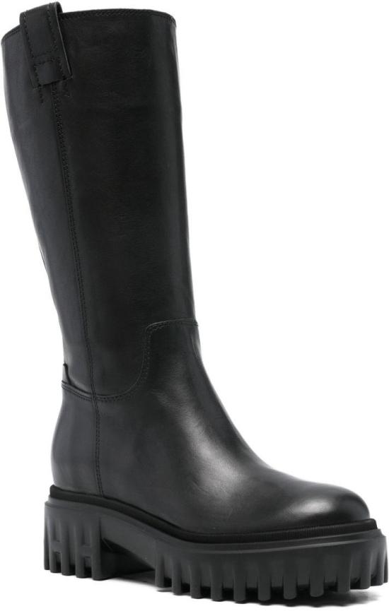 25FW 호간 부츠 HXW7000FV40KXTB999 BLACK - HOGAN