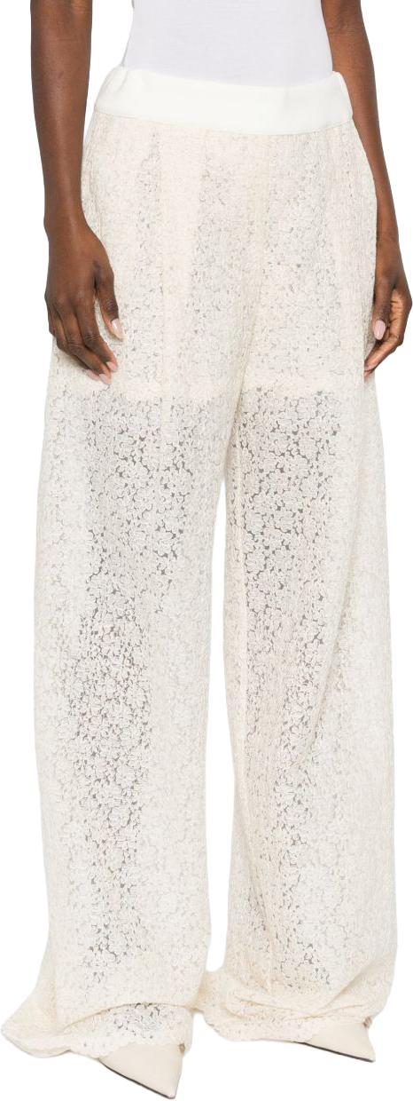 26SS 에르마노 설비노 팬츠 D482P360EQF20304 WHITE - ERMANNO SCERVINO