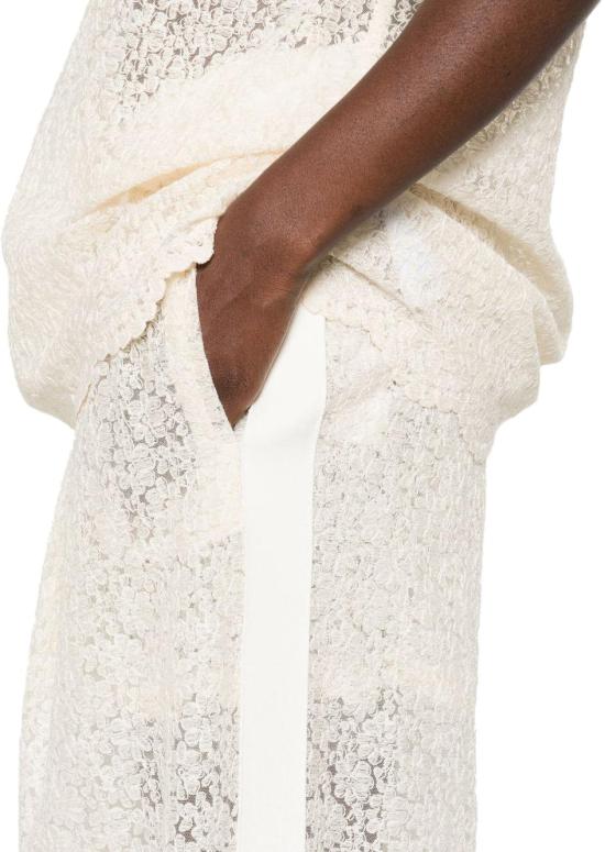 26SS 에르마노 설비노 팬츠 D482P360EQF20304 WHITE - ERMANNO SCERVINO