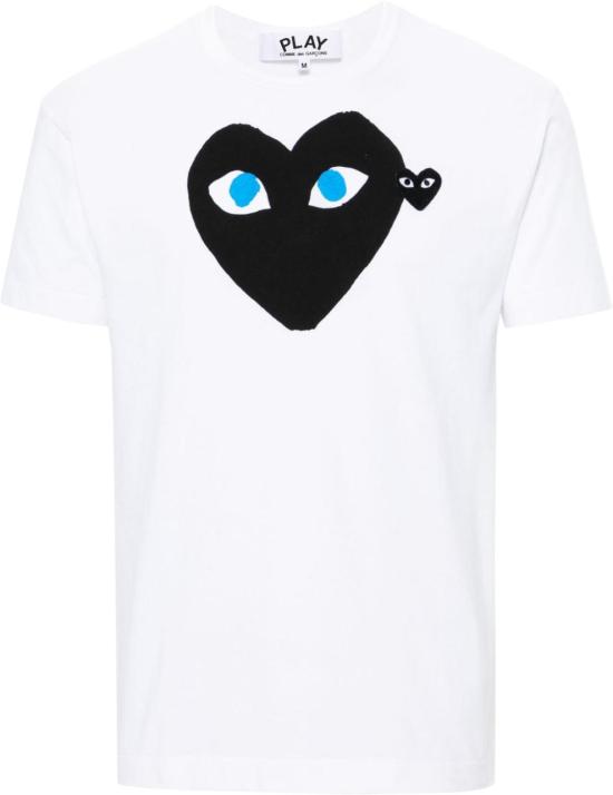 26SS 꼼데가르송 반팔 티셔츠 AXT0881 WHITE