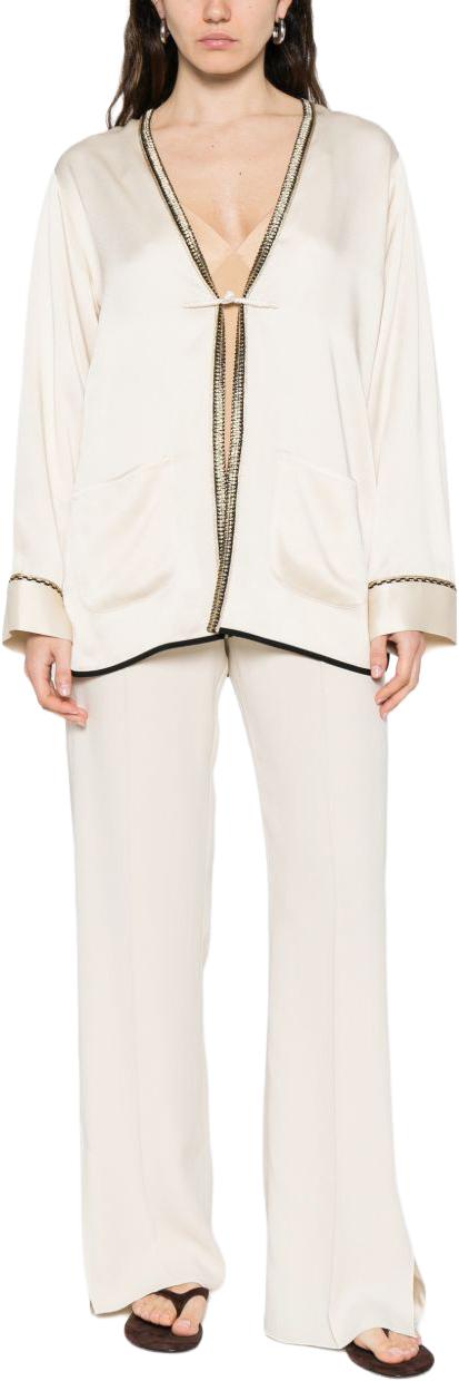 26SS 포르테포르테 자켓 14548MYJACKETBEURRE WHITE - FORTE FORTE