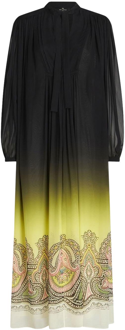  에트로 롱 원피스 1256043420700 BLACK