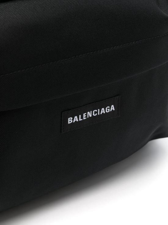 26SS 발렌시아가 로고 패치 익스플로러 백팩 5032212VZ371000 BLACK - BALENCIAGA