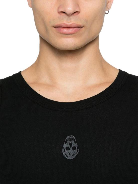  알렉산더 맥퀸 민소매 티셔츠 815098QXAA91000 BLACK - ALEXANDER MCQUEEN