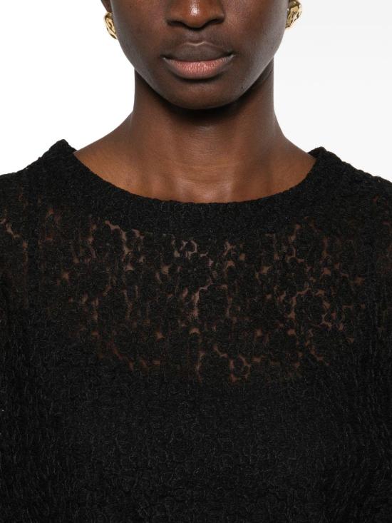 26SS 에르마노 설비노 반팔 티셔츠 D482L342EQF95708 BLACK - ERMANNO SCERVINO