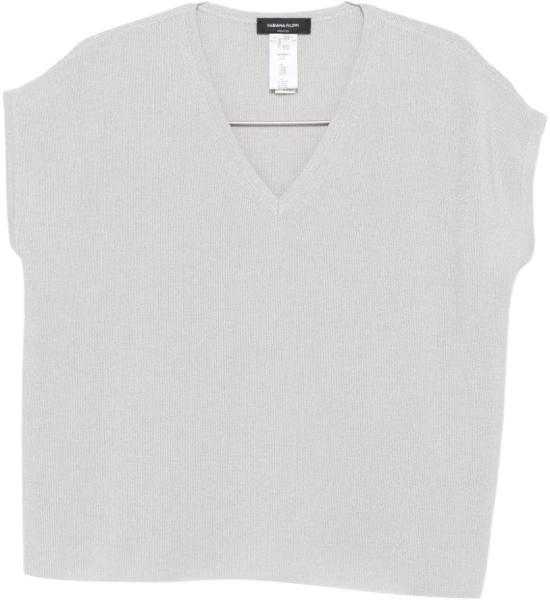 26SS 파비아나 필리피 민소매 티셔츠 MAD276F486M2208200 GREY