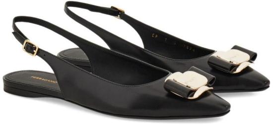 26SS 살바토레 페라가모 플랫 슈즈 01K914790605001 BLACK - SALVATORE FERRAGAMO