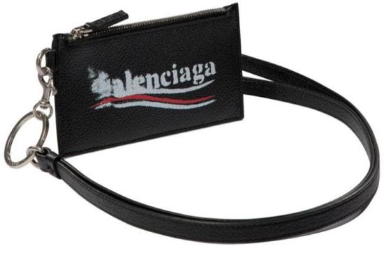  발렌시아가 남성지갑 5945482AA3B1000 BLACK - BALENCIAGA