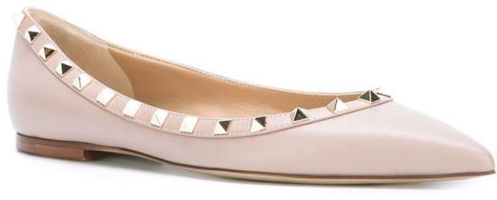 26SS 발렌티노 가라바니 플랫 슈즈 WS0403VODP45 PINK - VALENTINO GARAVANI