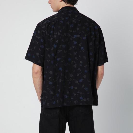 26SS 사카이 반팔 셔츠 2603977MVI 001 BLACK - SACAI