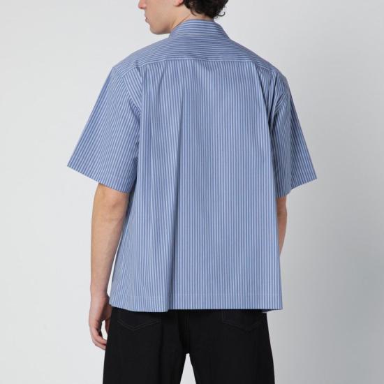 26SS 사카이 반팔 셔츠 2603981MCO 421 BLUE - SACAI