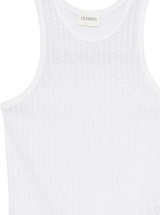 26SS 클로즈드 민소매 티셔츠 C9589842L22200 WHITE - CLOSED