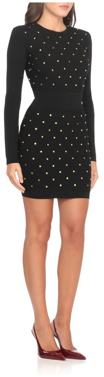 25FW 엘리자베타프랜치 미디 원피스 AM25S57E2110 BLACK - ELISABETTA FRANCHI
