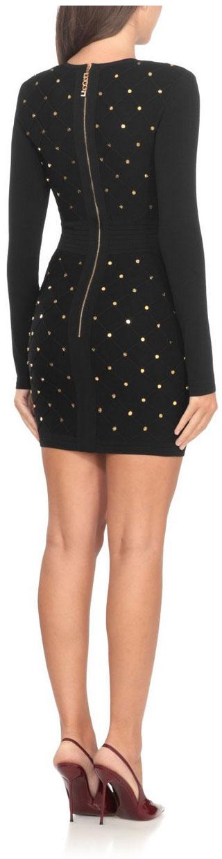 25FW 엘리자베타프랜치 미디 원피스 AM25S57E2110 BLACK - ELISABETTA FRANCHI