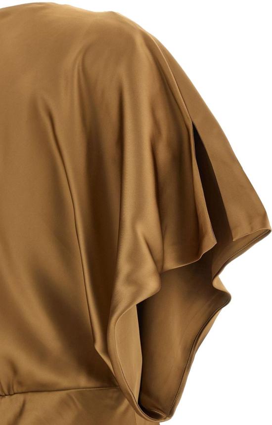 26SS 노마카말리 롱 원피스 ST4253SAR34870 BEIGE - NORMA KAMALI
