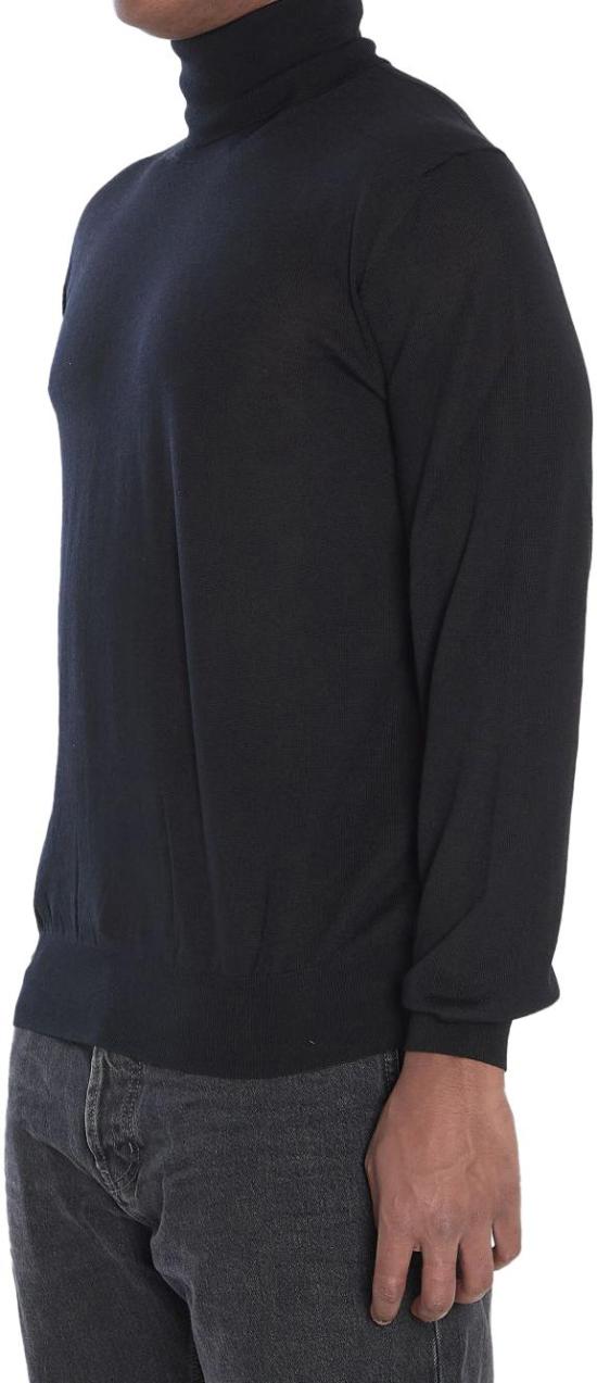 25FW 생로랑 울 터틀넥 스웨터 821739Y76GM1000 BLACK