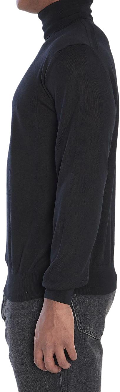 25FW 생로랑 울 터틀넥 스웨터 821739Y76GM1000 BLACK - SAINT LAURENT
