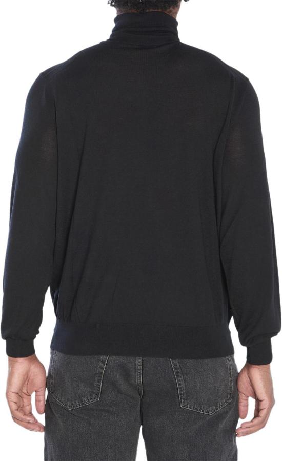 25FW 생로랑 울 터틀넥 스웨터 821739Y76GM1000 BLACK - SAINT LAURENT