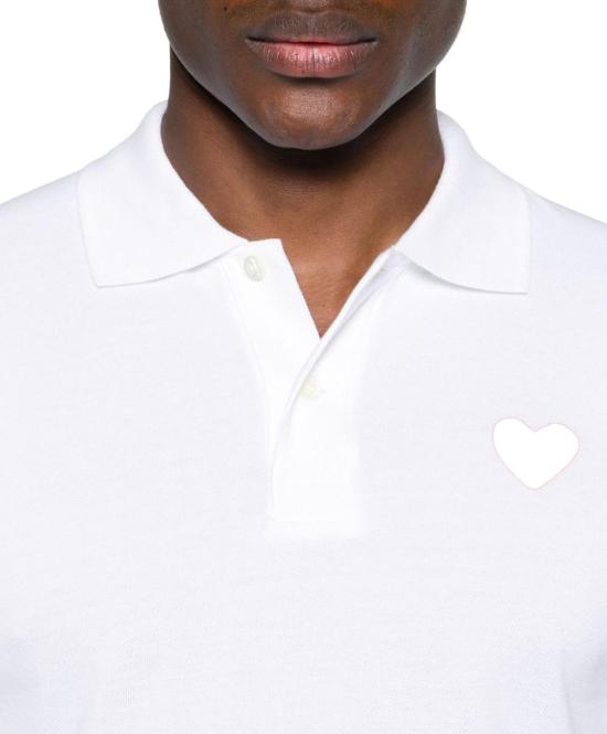 26SS 꼼데가르송 폴로 티셔츠 AXT006D5 WHITE - COMME DES GARCONS