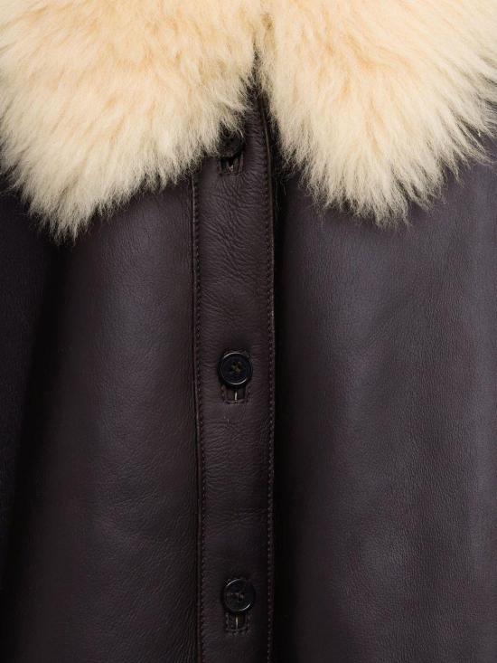 25FW 아크네 스튜디오 가죽 자켓 A70205BXJ BROWN - ACNE STUDIOS