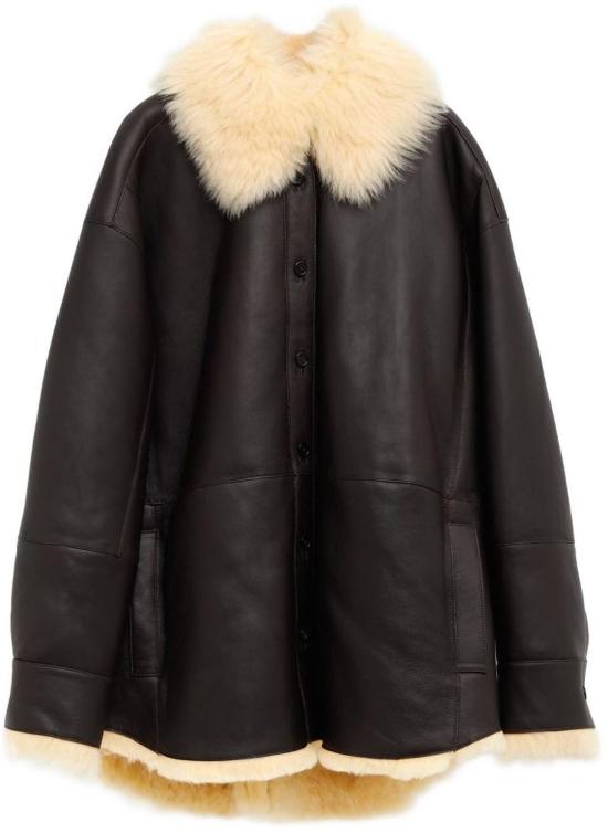 25FW 아크네 스튜디오 가죽 자켓 A70205BXJ BROWN