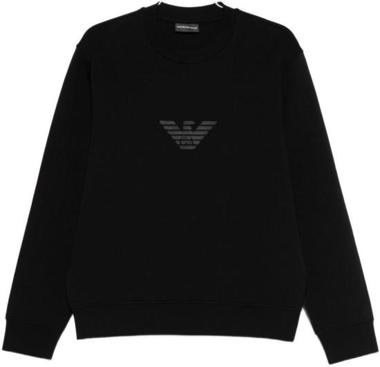 26SS 엠포리오 아르마니 스웨터 EM004541AF10013MC539 BLACK