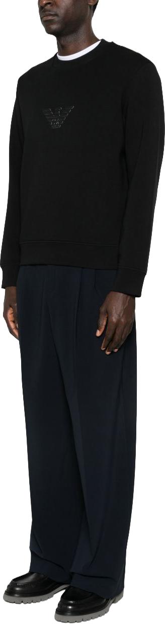 26SS 엠포리오 아르마니 스웨터 EM004541AF10013MC539 BLACK - EMPORIO ARMANI