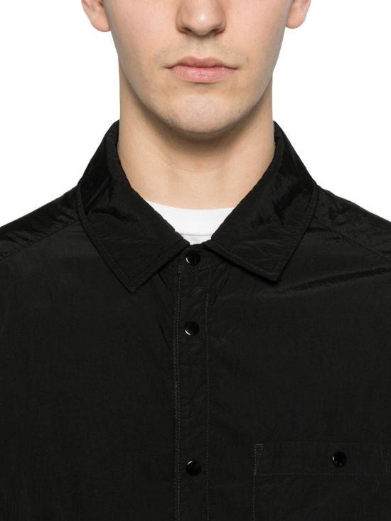 26SS 씨피 컴퍼니 크롬-R 패딩 렌즈 오버셔츠 20CMOS056A005904G999 BLACK - C.P. COMPANY