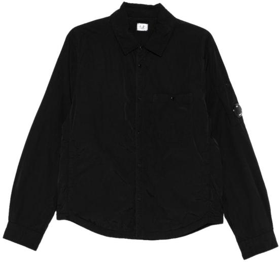 26SS 씨피 컴퍼니 크롬-R 패딩 렌즈 오버셔츠 20CMOS056A005904G999 BLACK