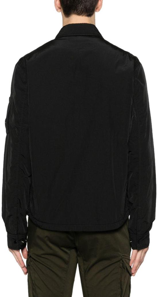 26SS 씨피 컴퍼니 크롬-R 패딩 렌즈 오버셔츠 20CMOS056A005904G999 BLACK - C.P. COMPANY