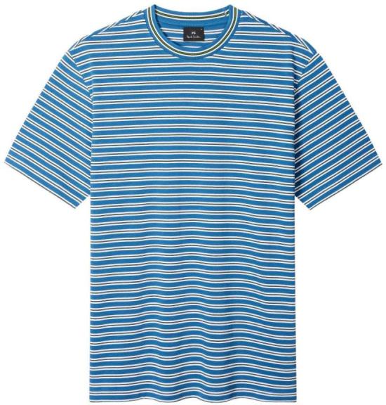 26SS 폴 스미스 반팔 티셔츠 M2R861YV2262845 BLUE