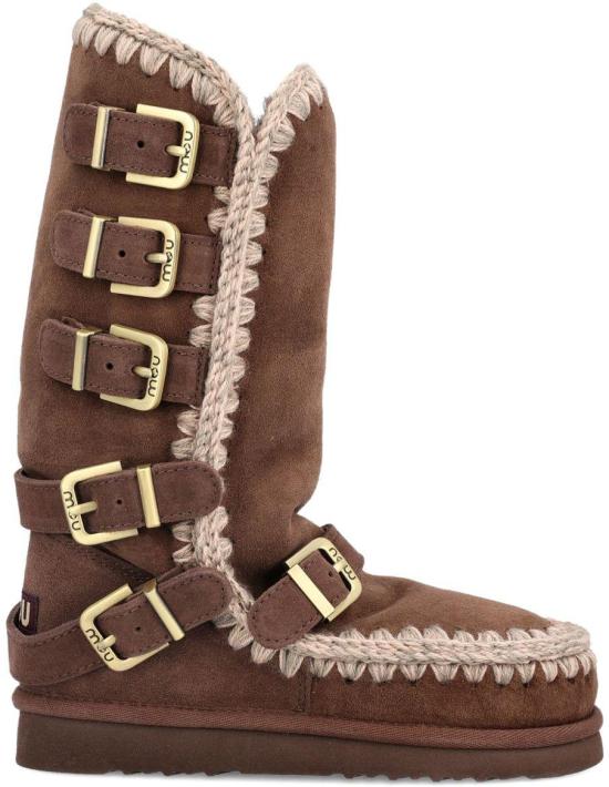 25FW 모우 부츠 FW101137ABRPEP BROWN