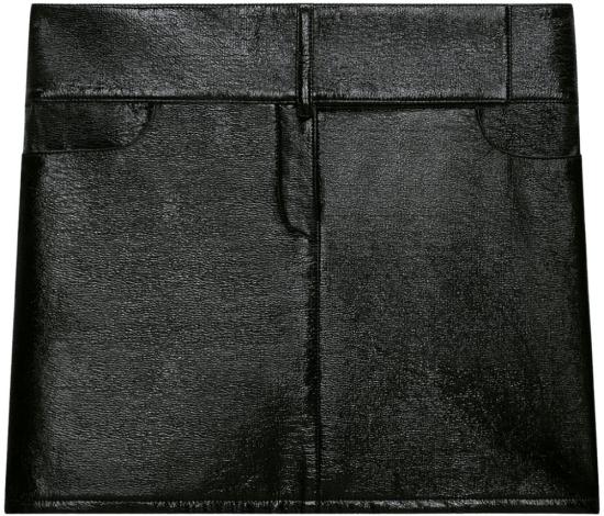 25SS 쿠레쥬 숏 스커트 125CJU218VY00149999 BLACK
