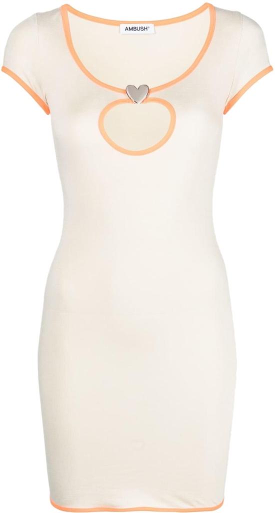 엠부시 숏 원피스 BWDB043S23JER0010120 WHITE
