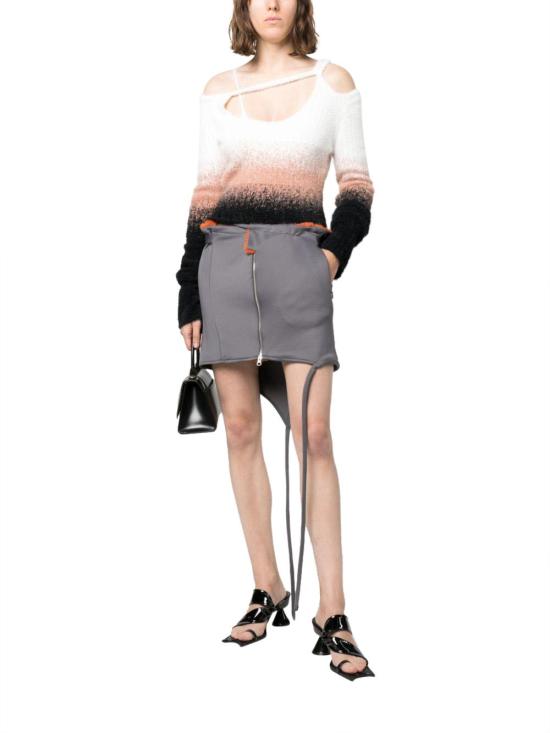  오토링거 숏 스커트 405501GREY - OTTOLINGER