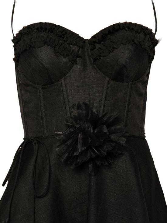 26SS 짐머만 숏 원피스 7569DS261BLK BLACK - ZIMMERMANN
