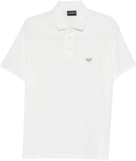 26SS 엠포리오 아르마니 폴로 티셔츠 EM005358AF10497U0003 WHITE
