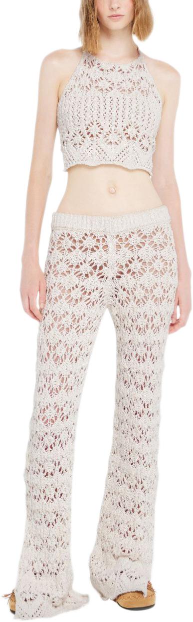 26SS 알라누이 팔라초 팬츠 LWHG018R26KNI001OFOF WHITE