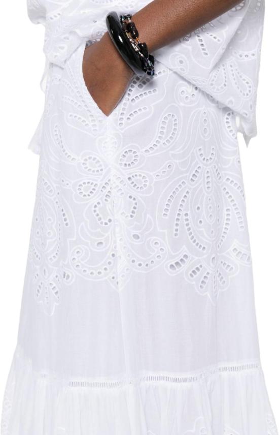 26SS 에르마노 피렌제 롱 스커트 D48EO012EN0MF010 WHITE - ERMANNO FIRENZE
