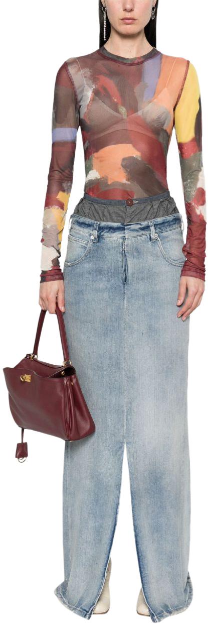 25SS 마르지엘라 데님 스커트 8059039489333 BLUE - MAISON MARGIELA