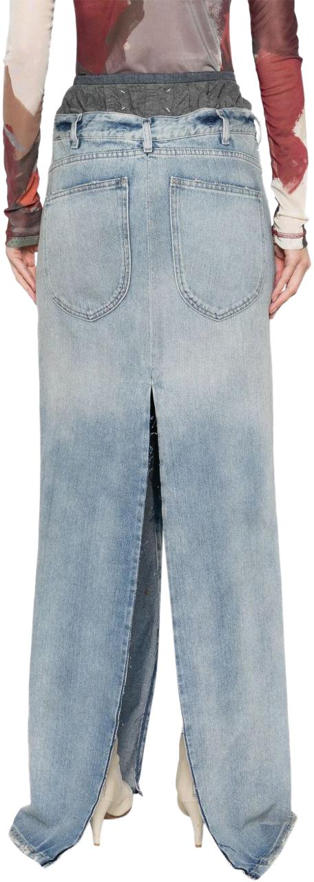 25SS 마르지엘라 데님 스커트 8059039489333 BLUE - MAISON MARGIELA