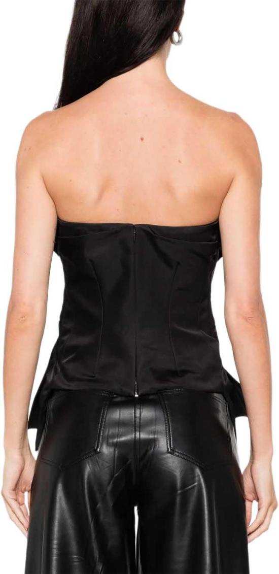 25FW 알렉산더 맥퀸 민소매 티셔츠 839622QEAGH1000 BLACK - ALEXANDER MCQUEEN